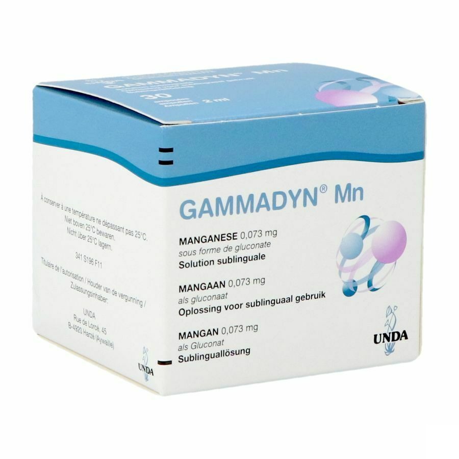 Gammadyn Mn Unda 30 Ampoules