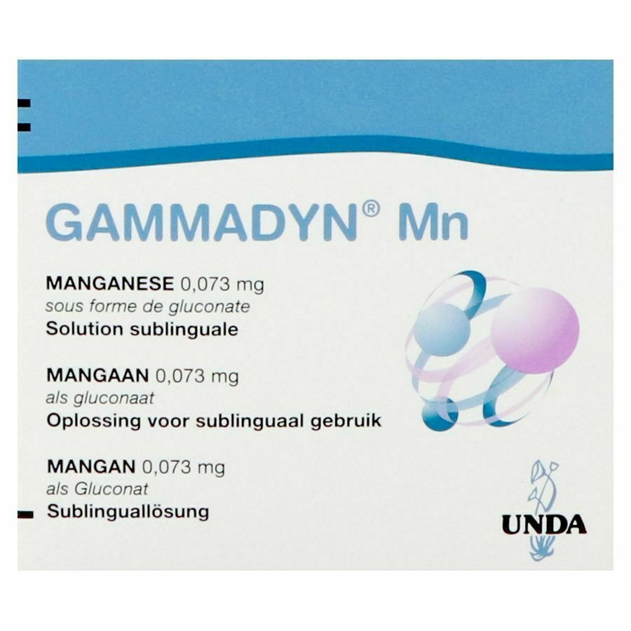 Gammadyn Mn Unda 30 Ampoules