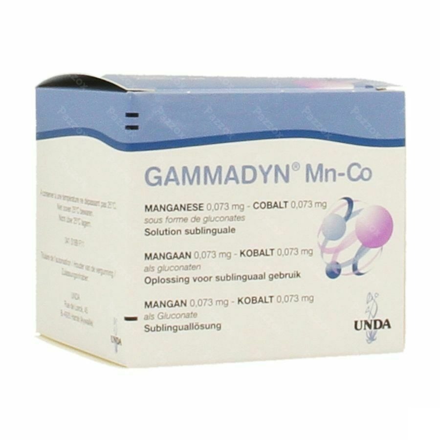 Gammadyn Mn-Co Unda 30 Ampoules
