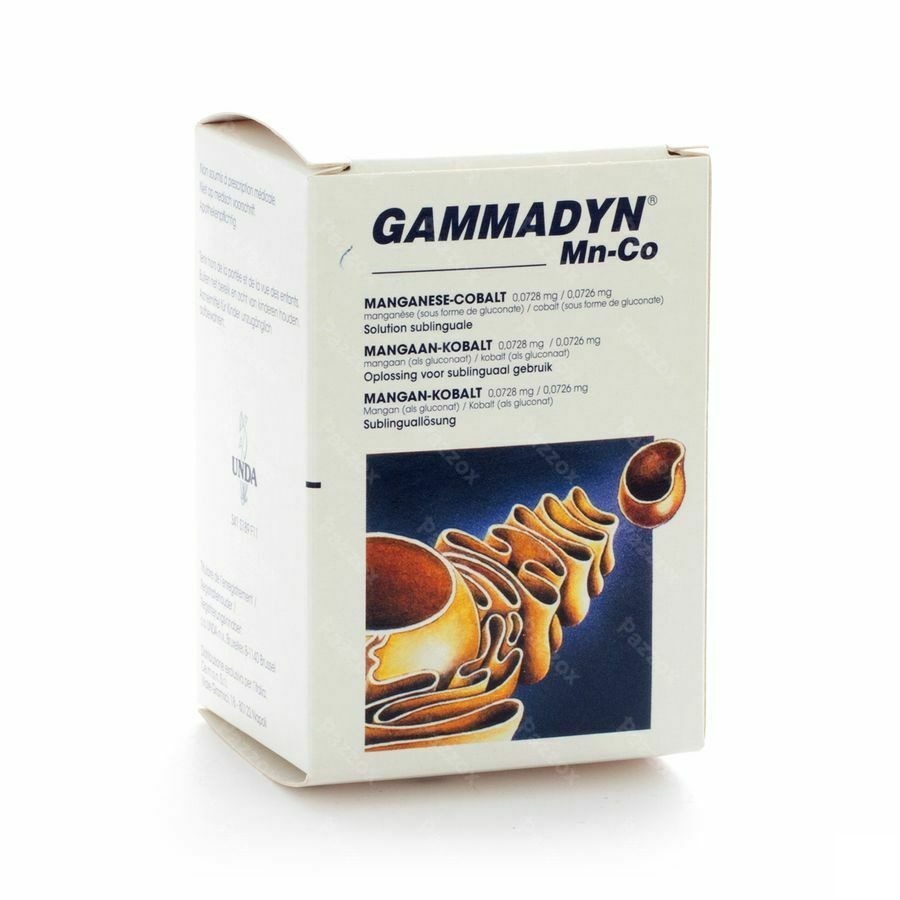 Gammadyn Mn-Co Unda 30 Ampoules