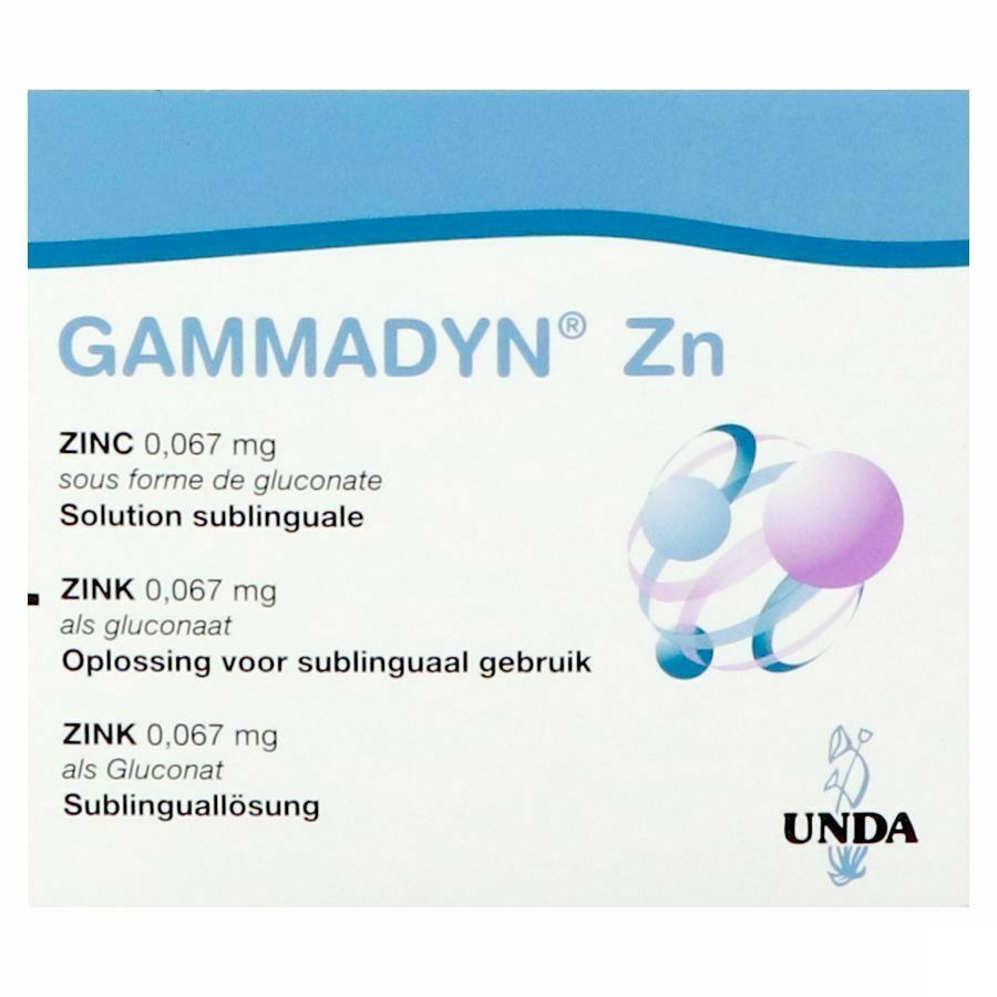 Gammadyn Amp 30 X 2ml Zn Unda