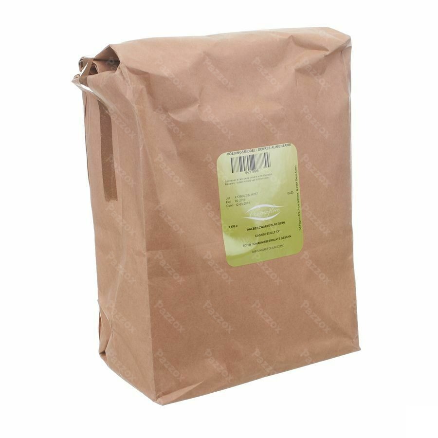 Cassis Feuille 1kg Pharmafl