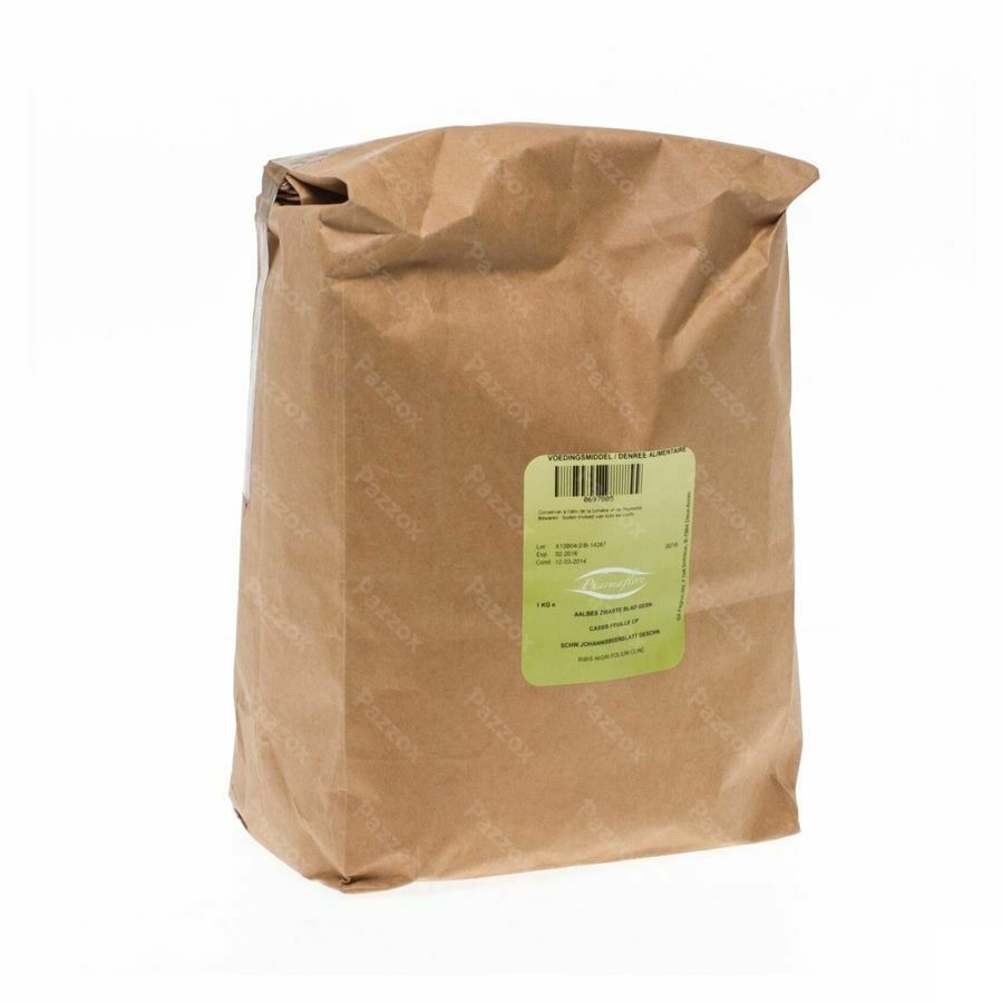 Cassis Feuille 1kg Pharmafl