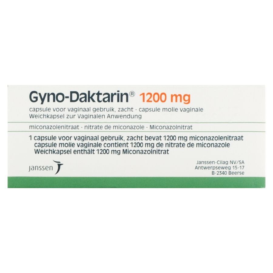 Gyno-daktarin Ovule 1 X 1200mg