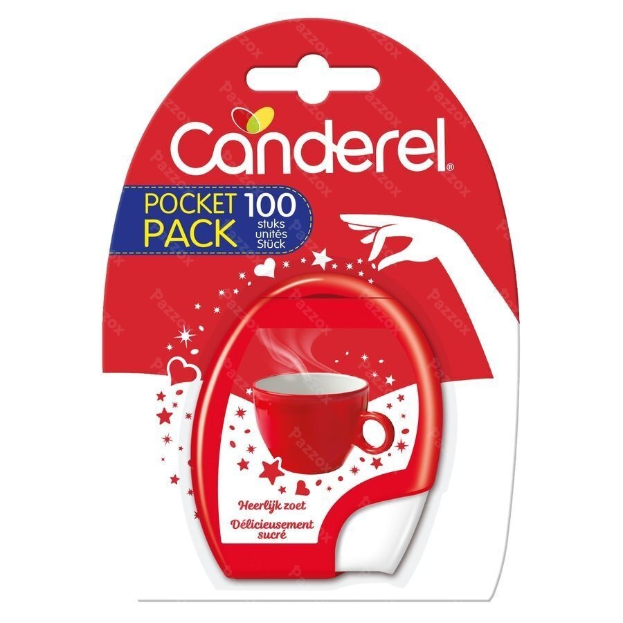Canderel Non Efferv. Comp 100x18mg