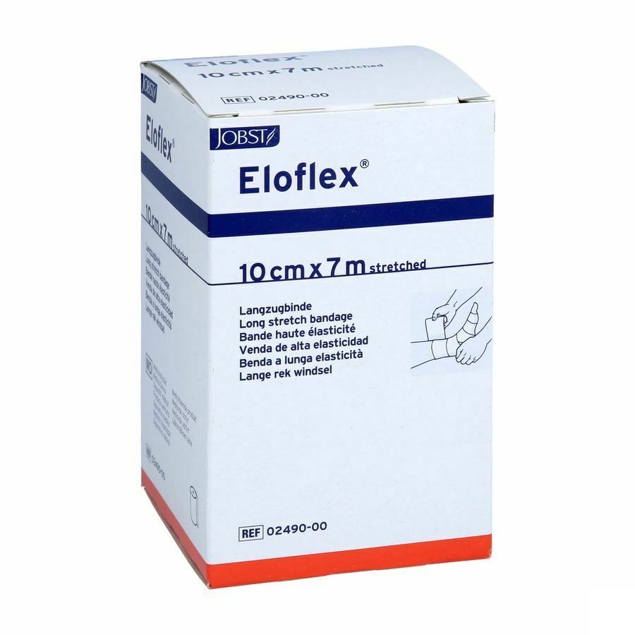 Eloflex Bande Elast Compres.legere 10cmx7m 0249000