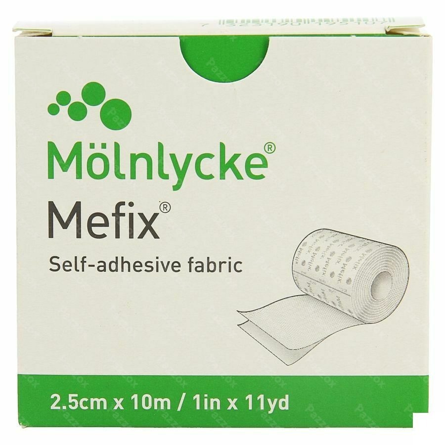 Mefix Fixation Adhesive 2,5cmx10,0m 1 310250