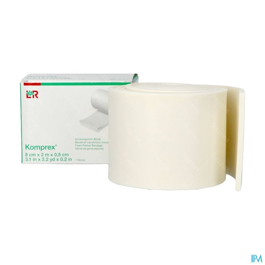 Komprex Binde 8cmx 2m Epais.0,5cm 22313