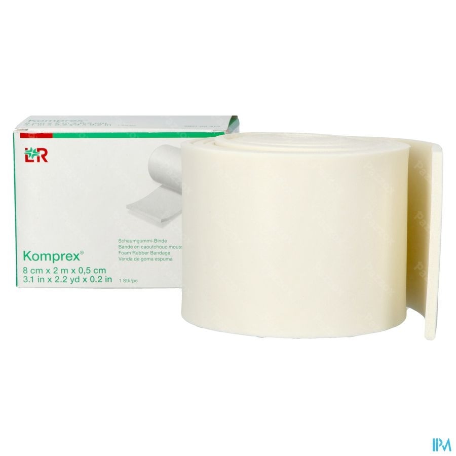 Komprex Binde 8cmx 2m Epais.0,5cm 22313
