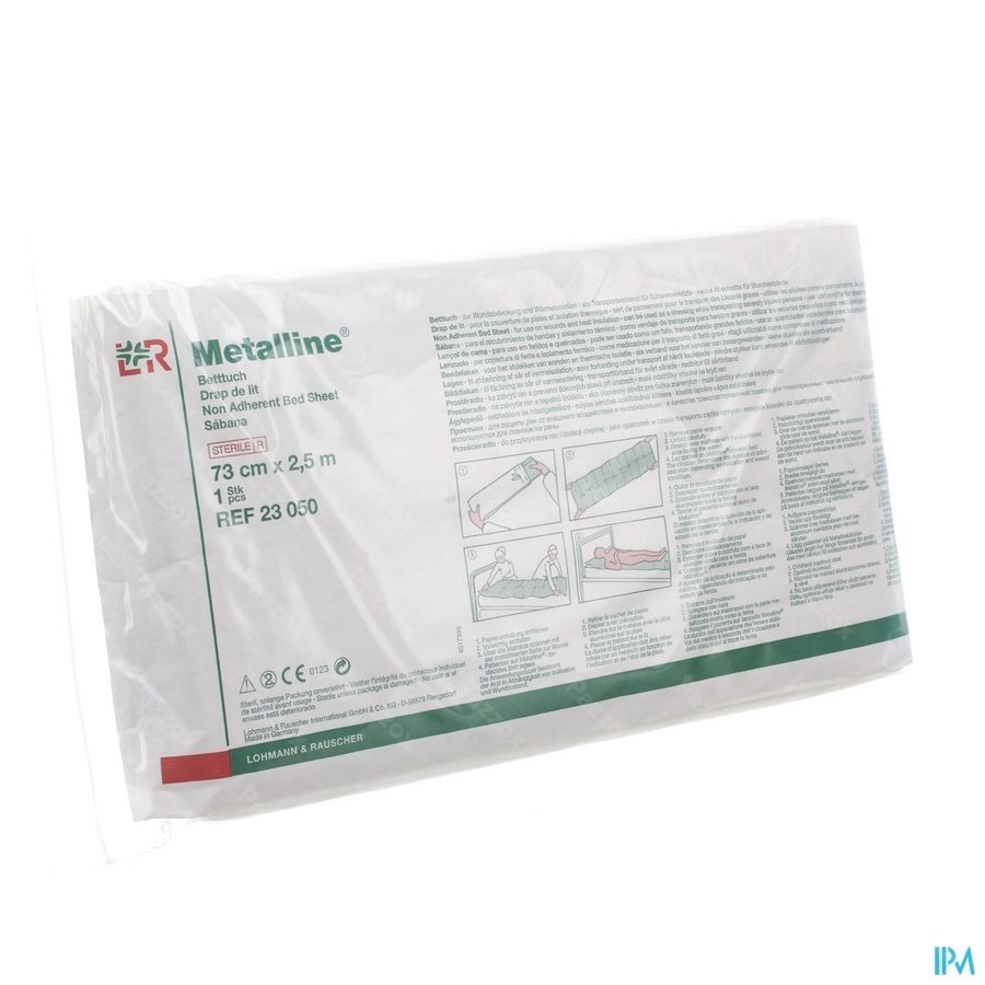 Metalline Drap Lit Ster 73cmx2,5m 23050
