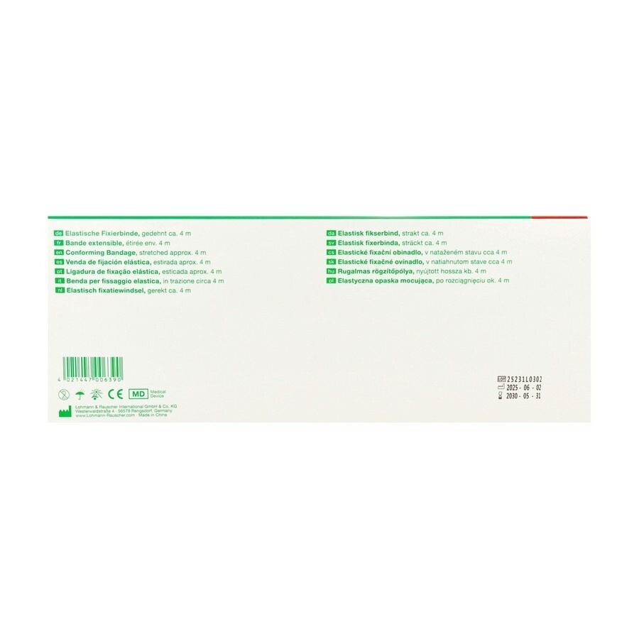 Mollelast Bande Gaze Elast Cello 6cmx4m 14411