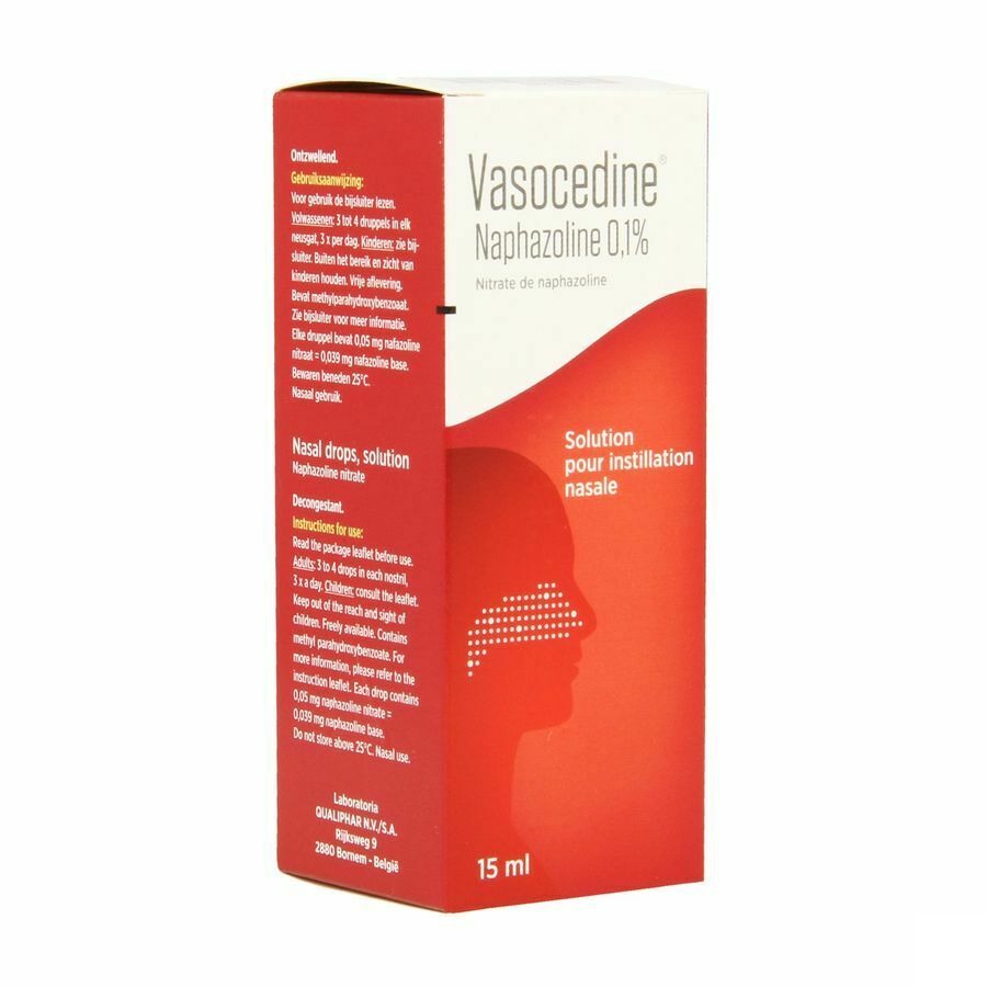Vasocedine Naphazoline Gutt 15ml