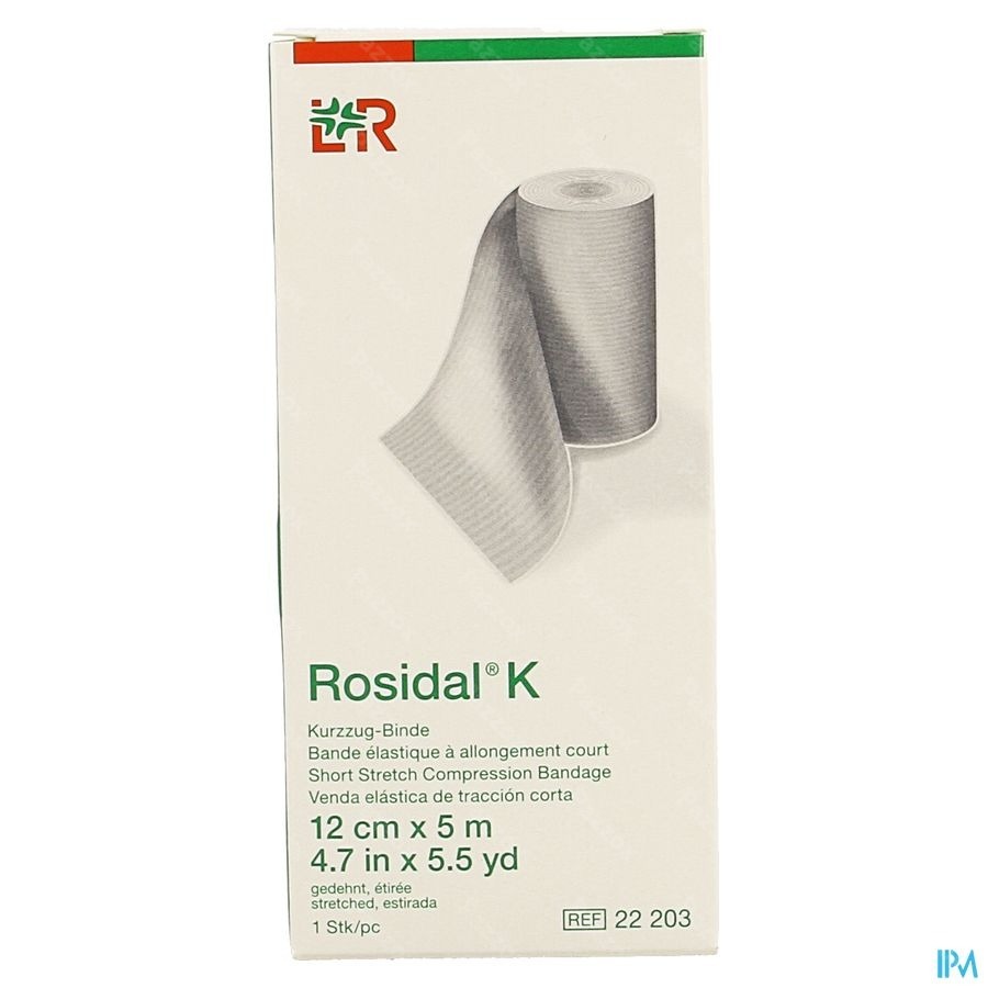 Rosidal K Bande Elast 12cmx5m 22203
