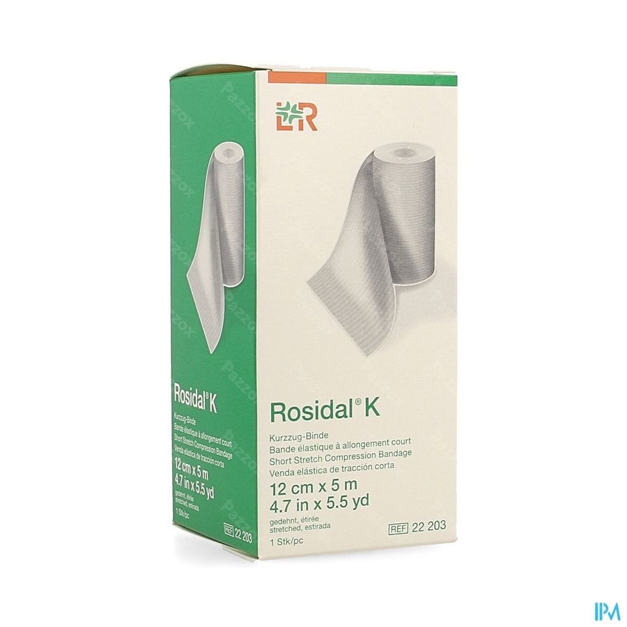Rosidal K Bande Elast 12cmx5m 22203