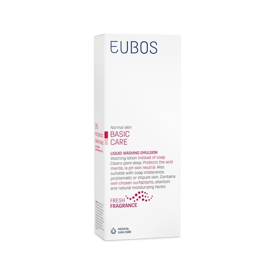 Eubos Savon Liquide Rose 200ml