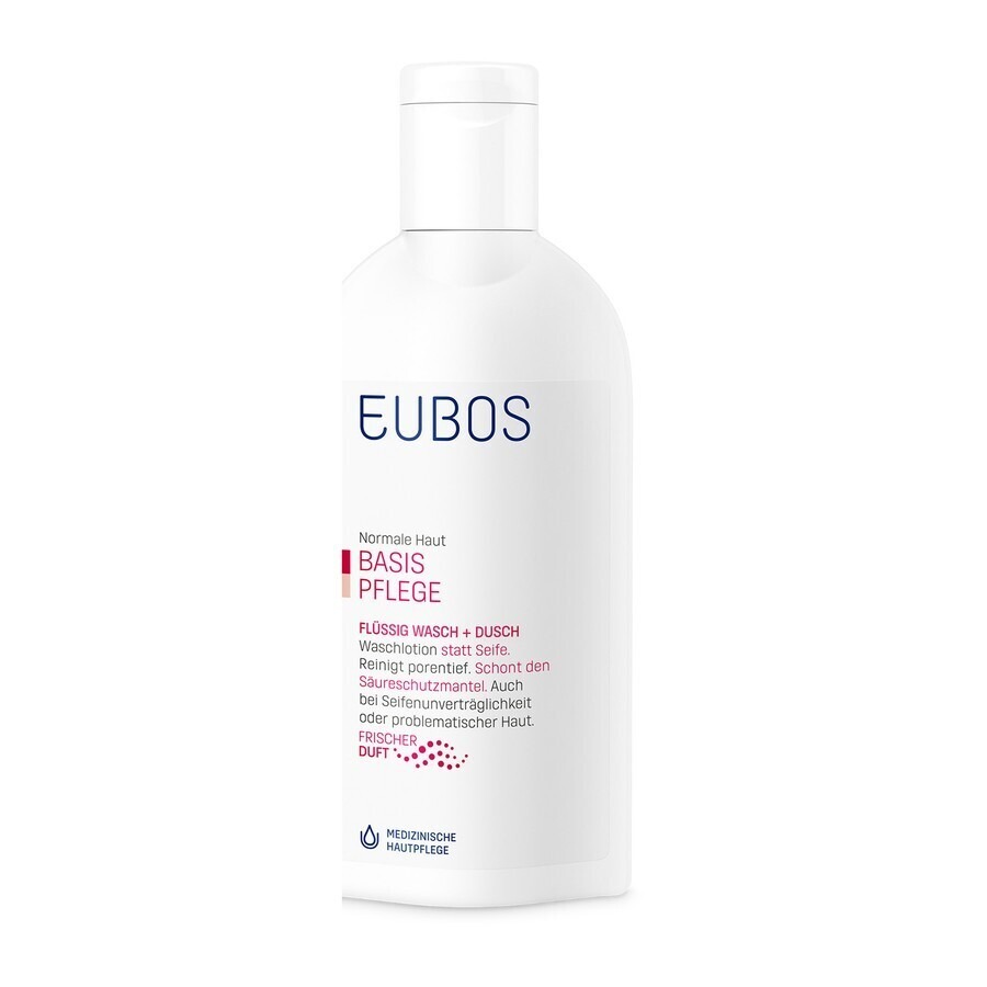 Eubos Savon Liquide Rose 200ml
