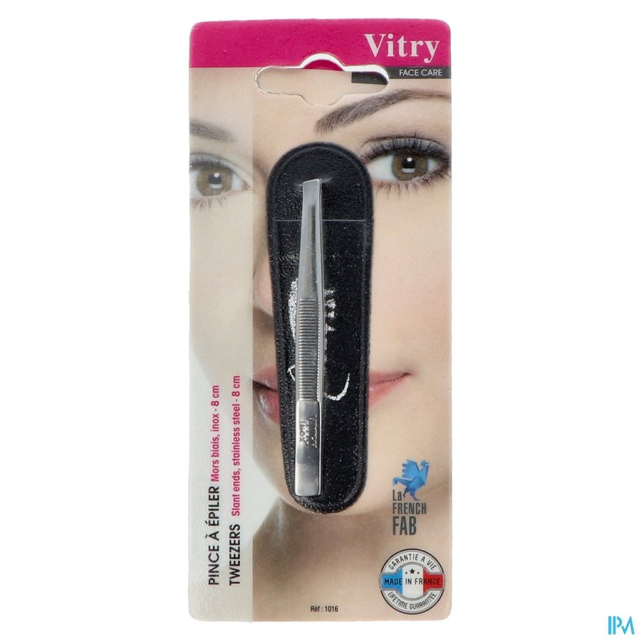 Pince A Epiler Mors Biais Inox