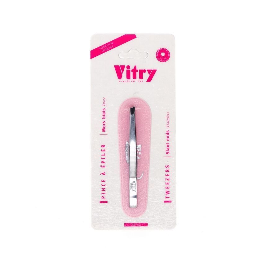 Pince A Epiler Mors Biais Inox