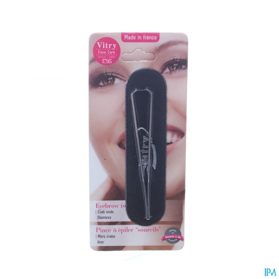 Vitry Classic Pince Epiler "crabe" Pt 1020