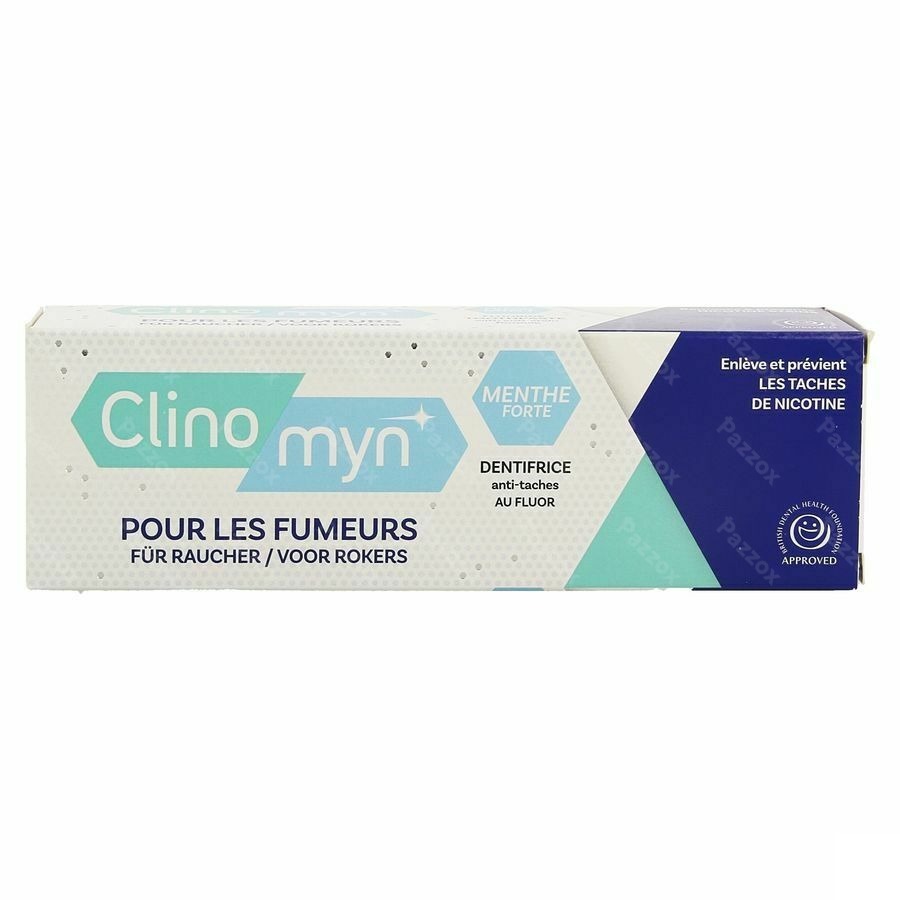 Clinomint Dentif Fluor Fumeur 75ml