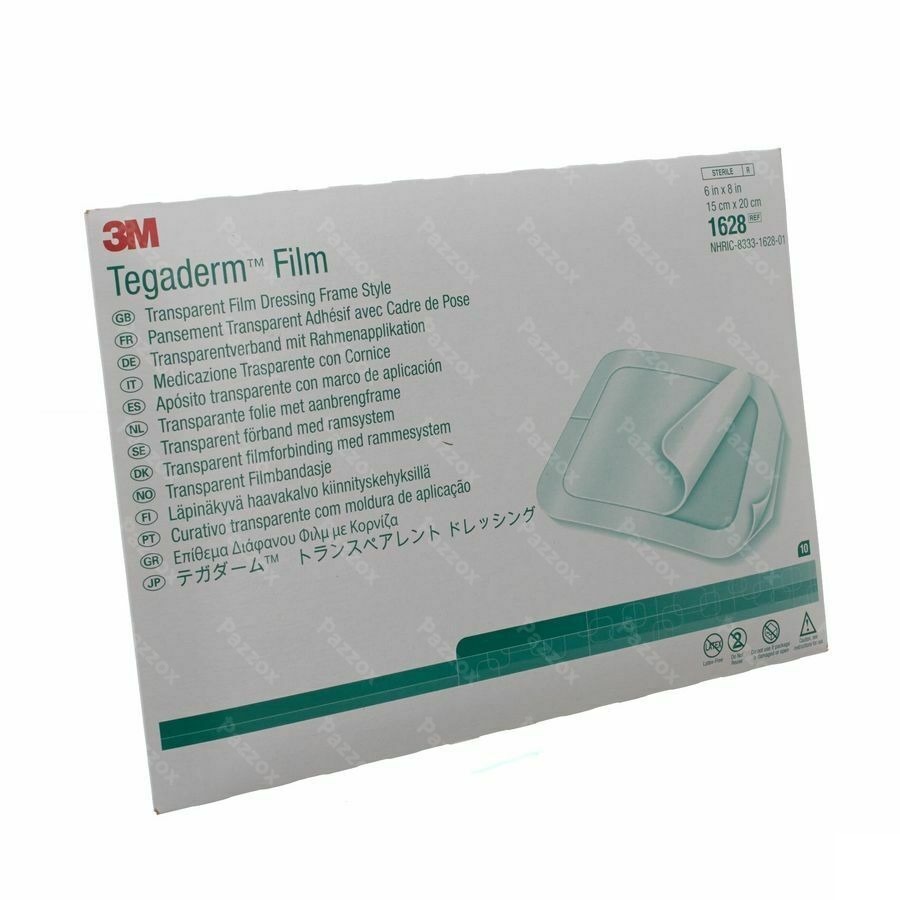 Tegaderm 3m Transp 15x20cm 10 1628