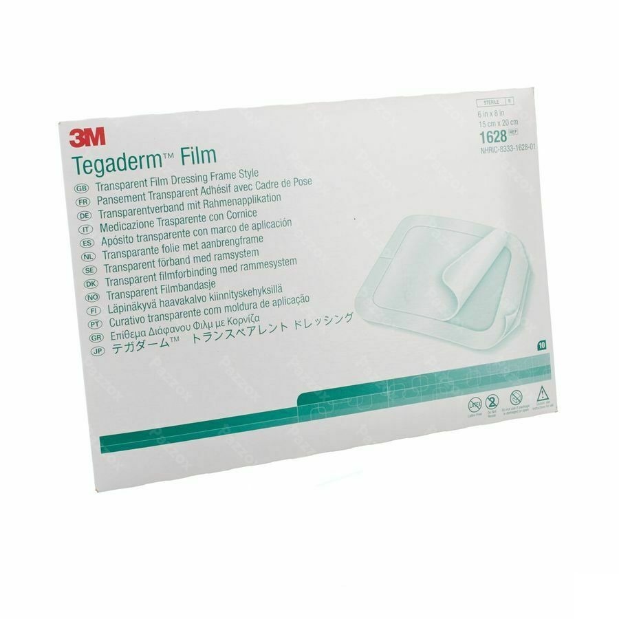 Tegaderm 3m Transp 15x20cm 10 1628