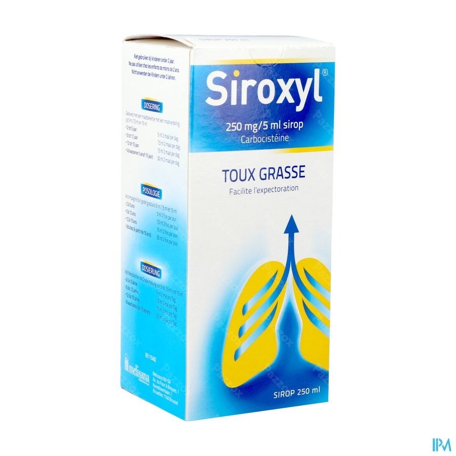 Siroxyl Sir 1 X 250ml 250mg/5ml