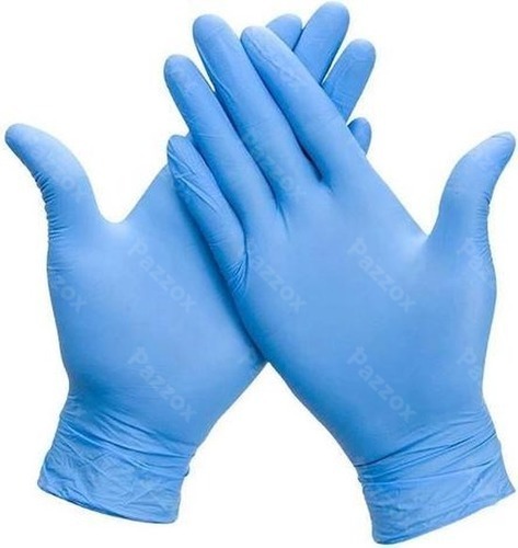 Gants Large Nitrile Bleu Non Poudr&eacute; 200 Pi&egrave;ces