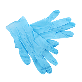 Gants Large Nitrile Bleu Non Poudr&eacute; 100 Pi&egrave;ces