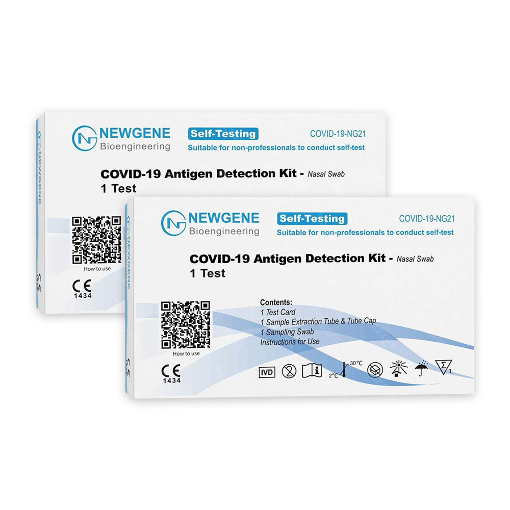 Newgene Kit De Détection D'antigène Duo 2 Pièces