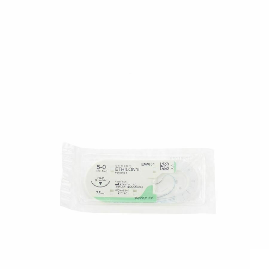 Ethilon Fil De Suture 5/0 Ew661