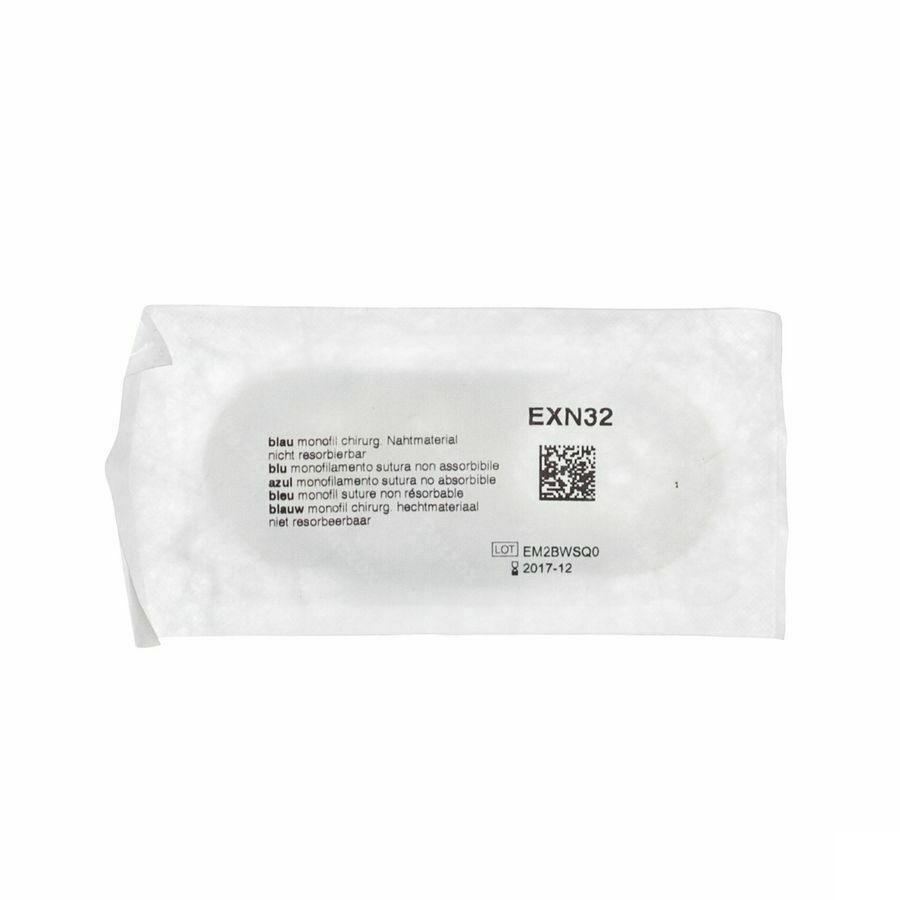 Ethilon Fil De Suture 2/0 Exn32