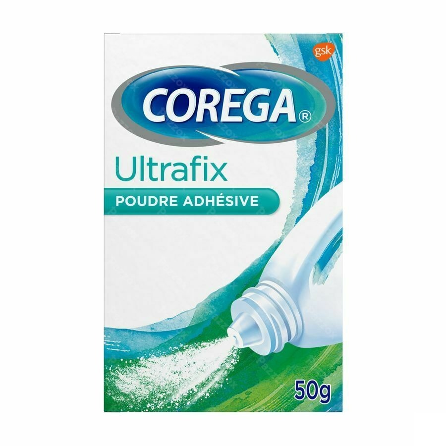 Corega Ultrafix Pdr Adhesive 50g
