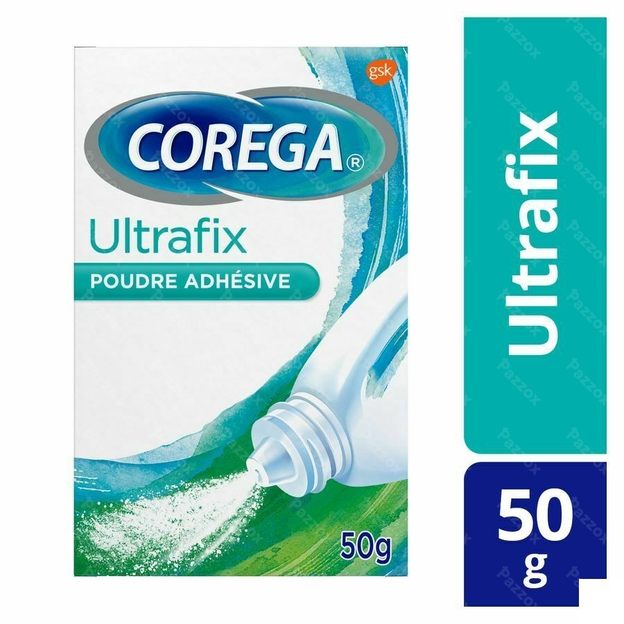 Corega Ultrafix Pdr Adhesive 50g