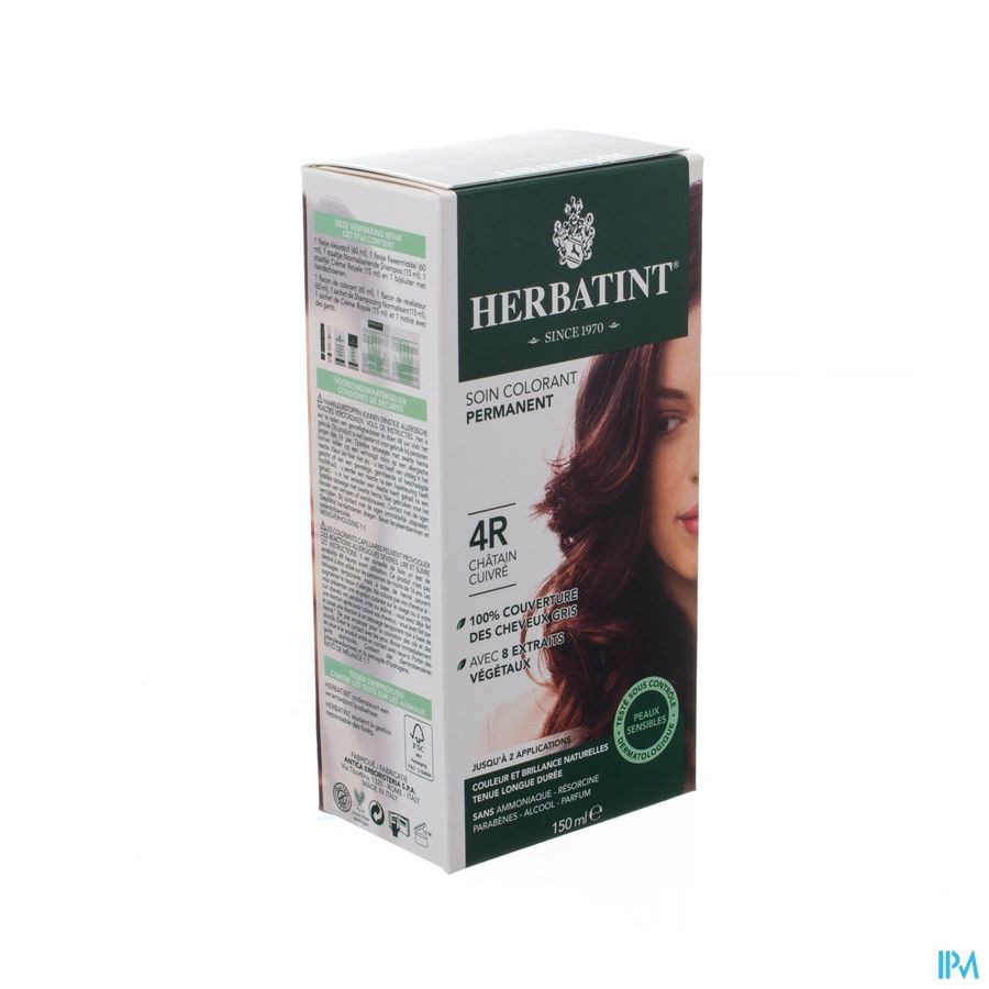 Herbatint Chatain Cuivre 4r 150ml