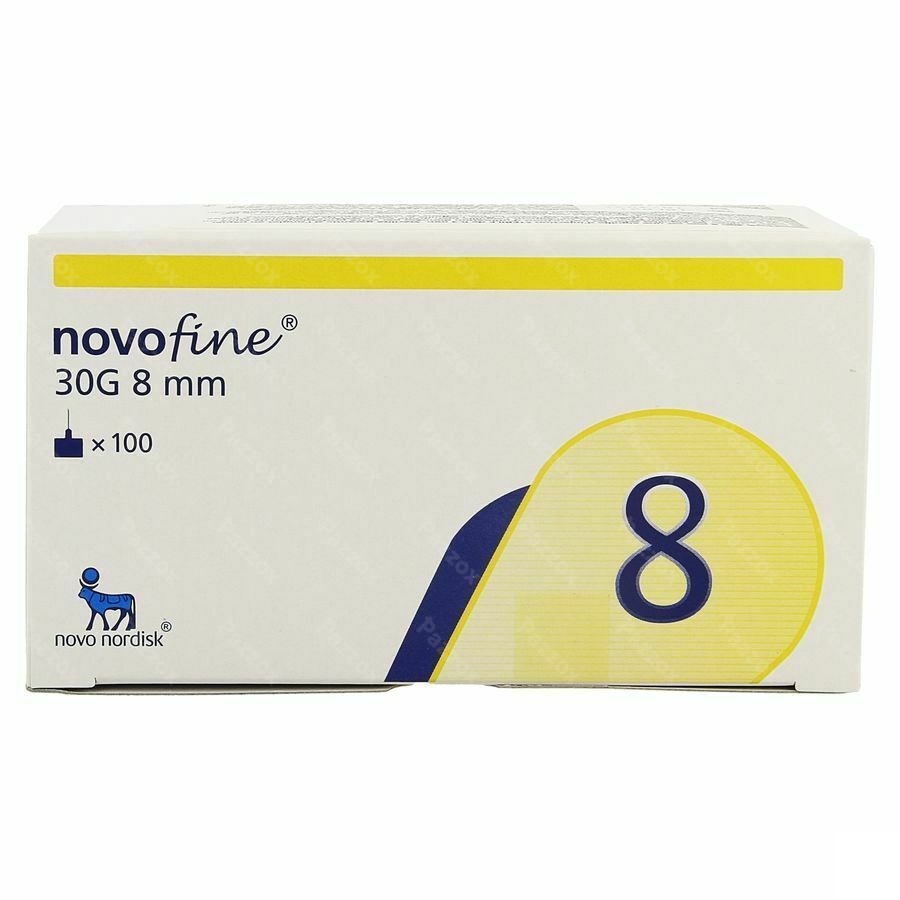 Novofine Aig Ster 8mm/30g 100 Pc