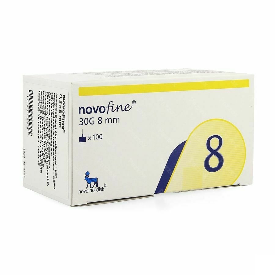 Novofine Aig Ster 8mm/30g 100 Pc