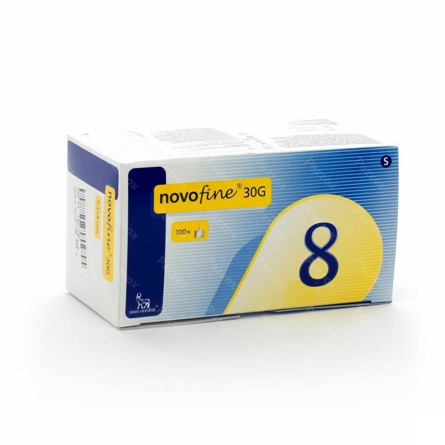 Novofine Aig Ster 8mm/30g 100 Pc