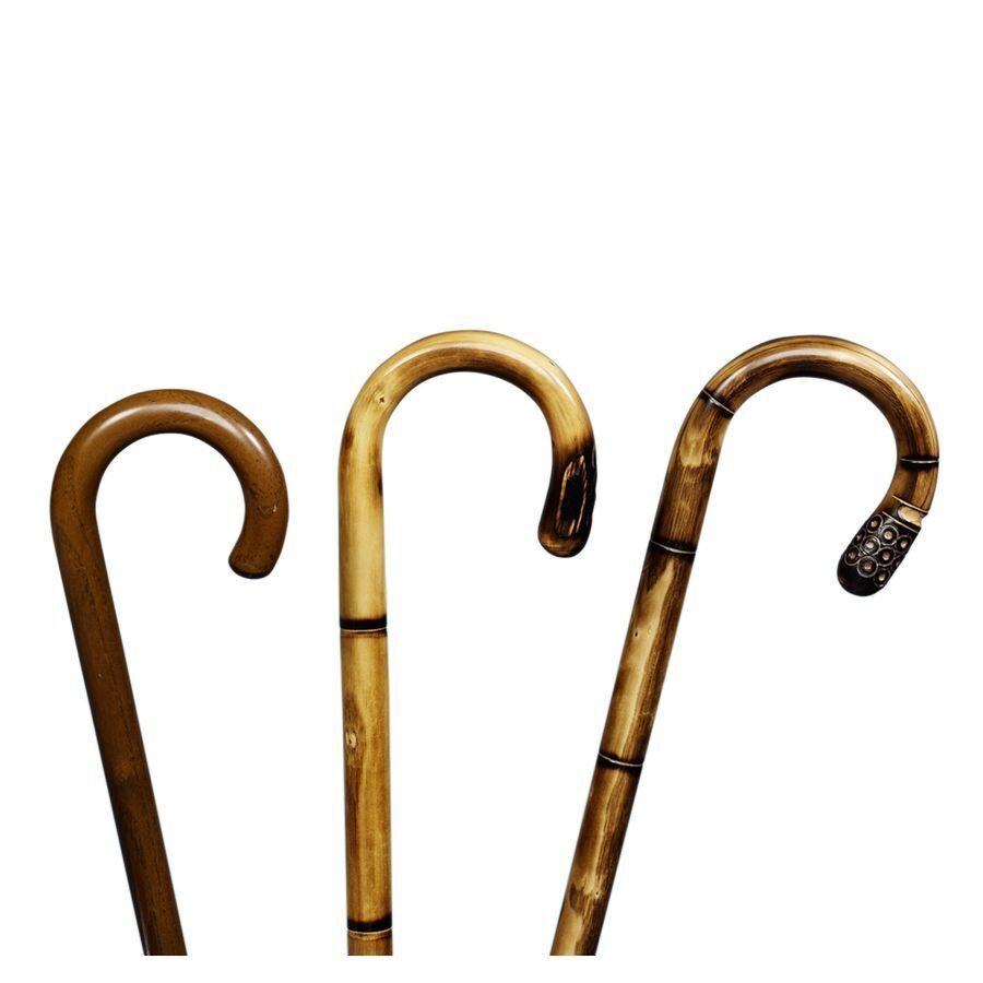 Bota Canne N 4 Manche Ronde Brun