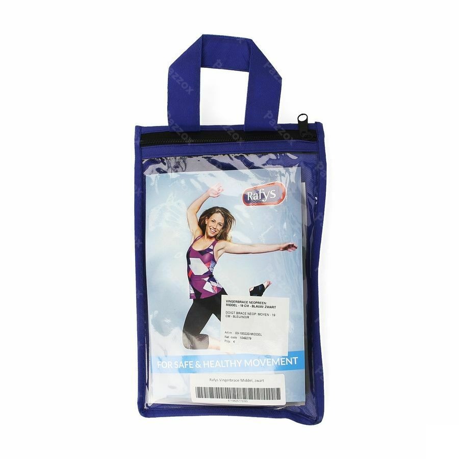 Rafys Doigt Brace Neop. Bleu Moyen 19,0cm 220