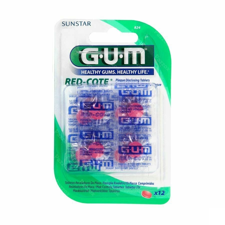 Gum Revelateur Placque 12p 824