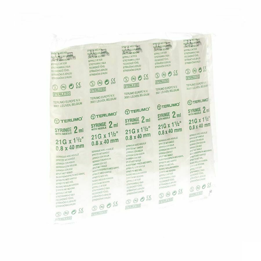 Seringues Aig. 21gx11/2 10x2ml S