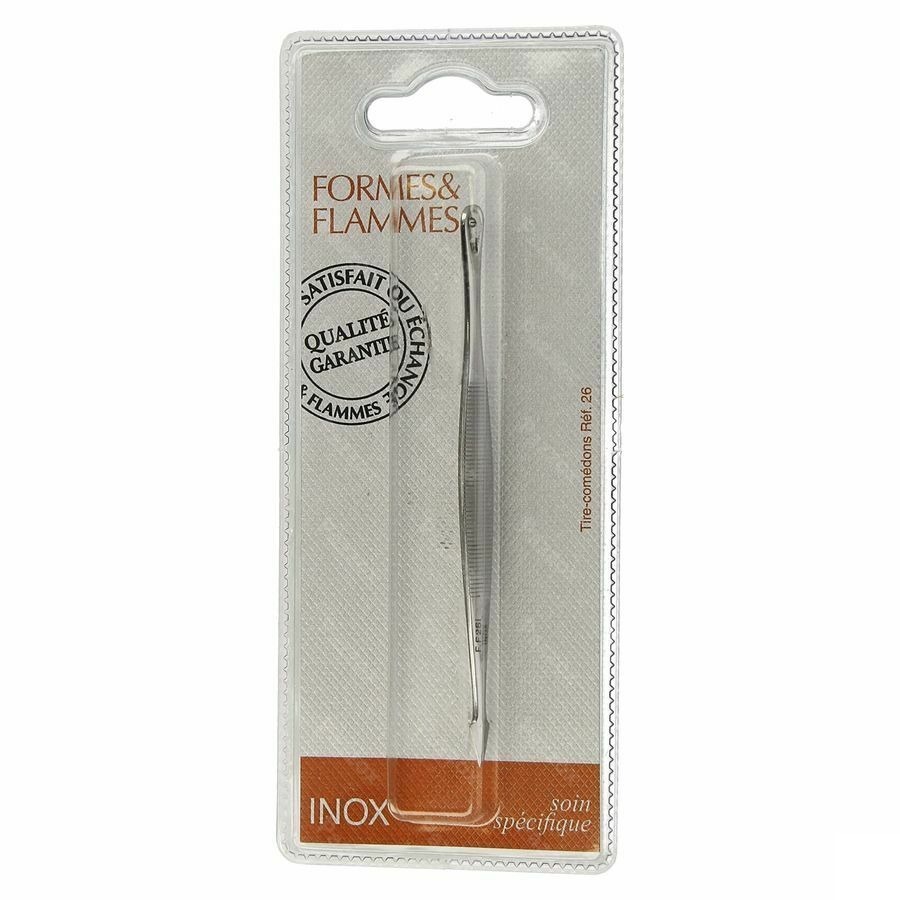 Formes&flammes 26 Tire-comedons Inox