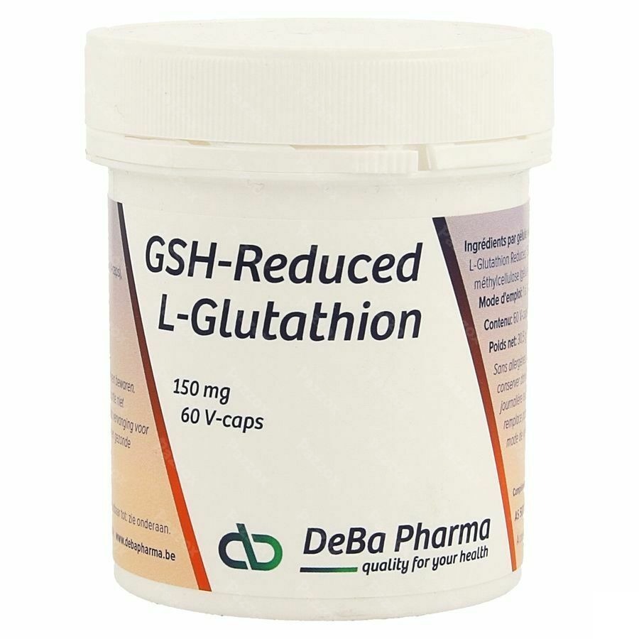 l-glutathion Reduced Caps 60x150mg Deba