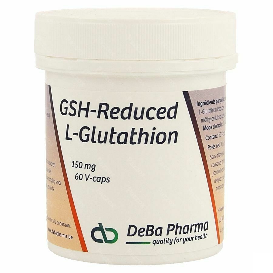 l-glutathion Reduced Caps 60x150mg Deba