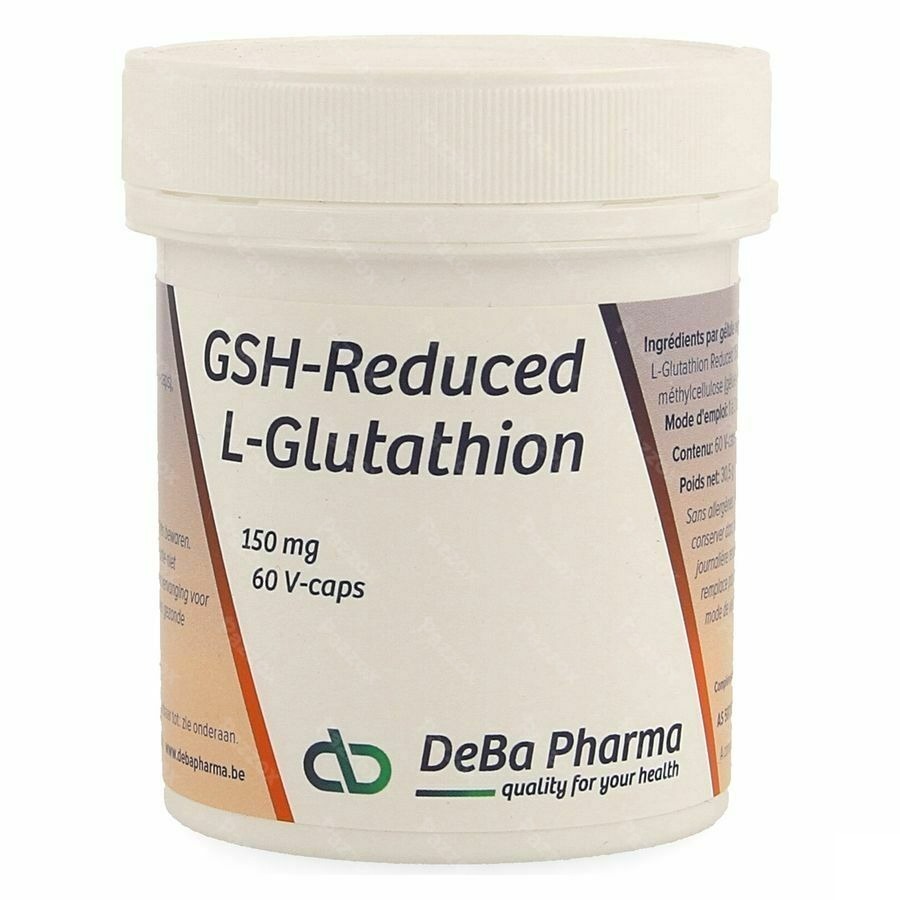 l-glutathion Reduced Caps 60x150mg Deba