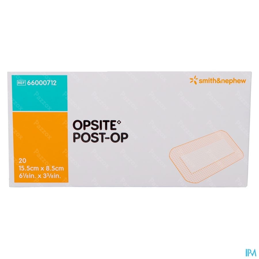 Opsite Post Op 15,5cmx 8,5cm 20 66000712