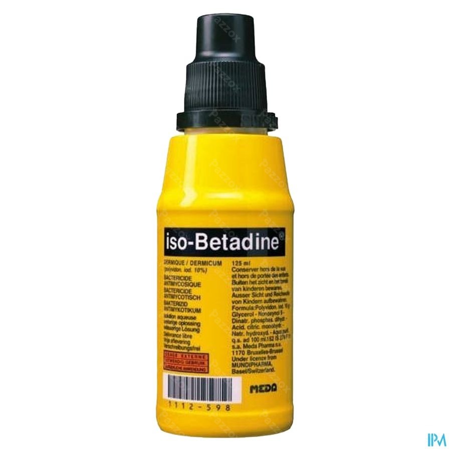Iso-Betadine Dermique 10% 125ml