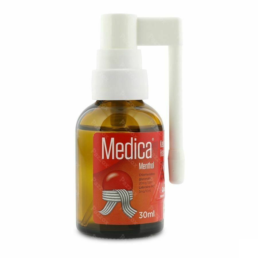 Medica Spray Pour La Gorge Menthol 30ml