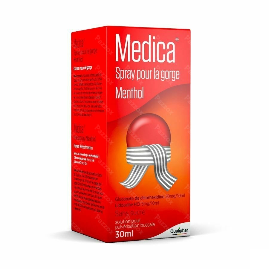 Medica Spray Pour La Gorge Menthol 30ml